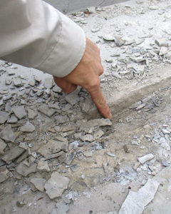 diamond shield concrete cracks