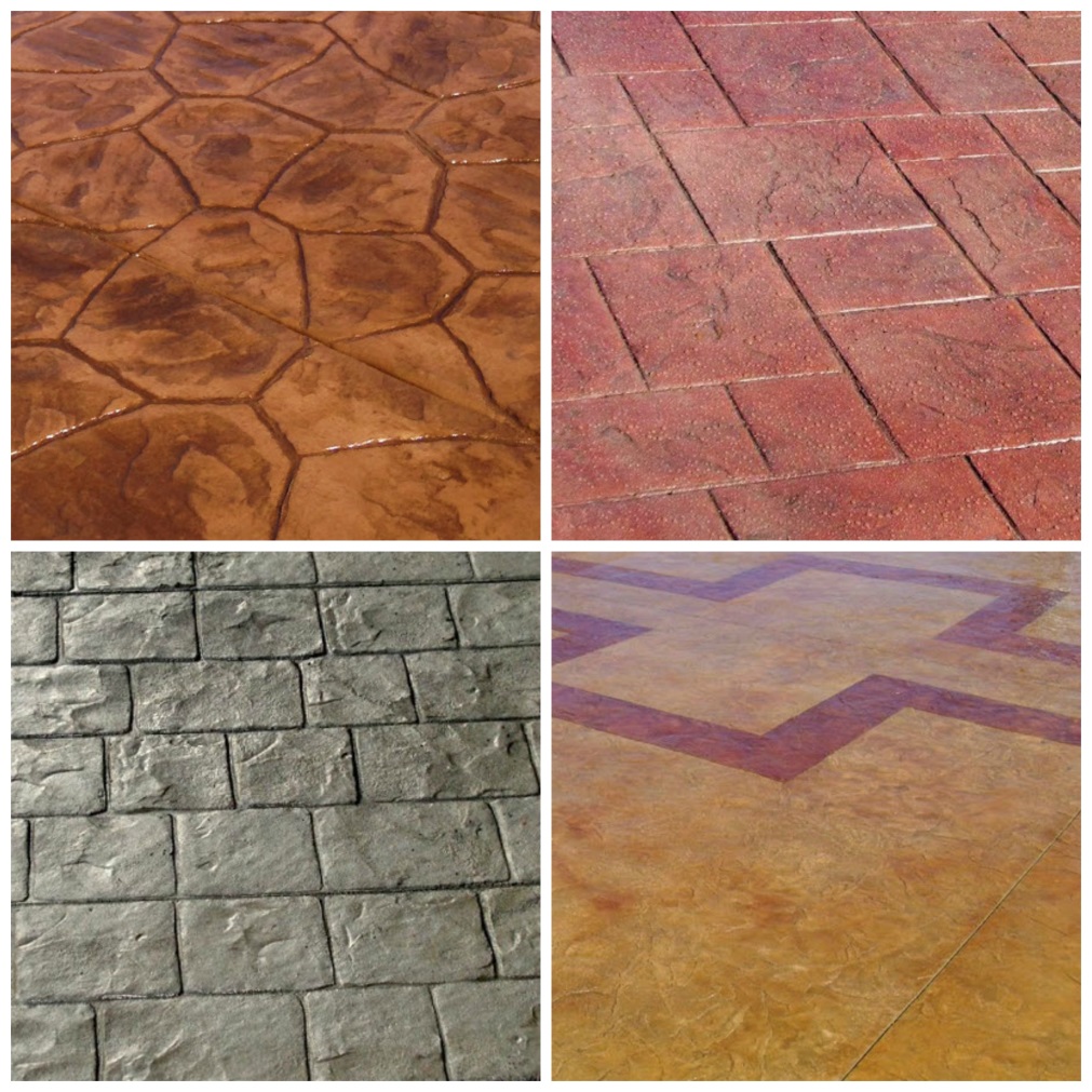 concrete collage1 Resurfacing & Decorative Overlays